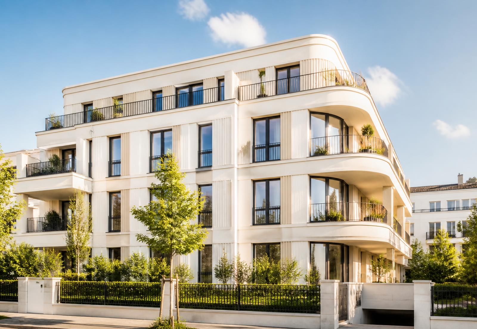 Modernes Mehrfamilienhaus als Kapitalanlage